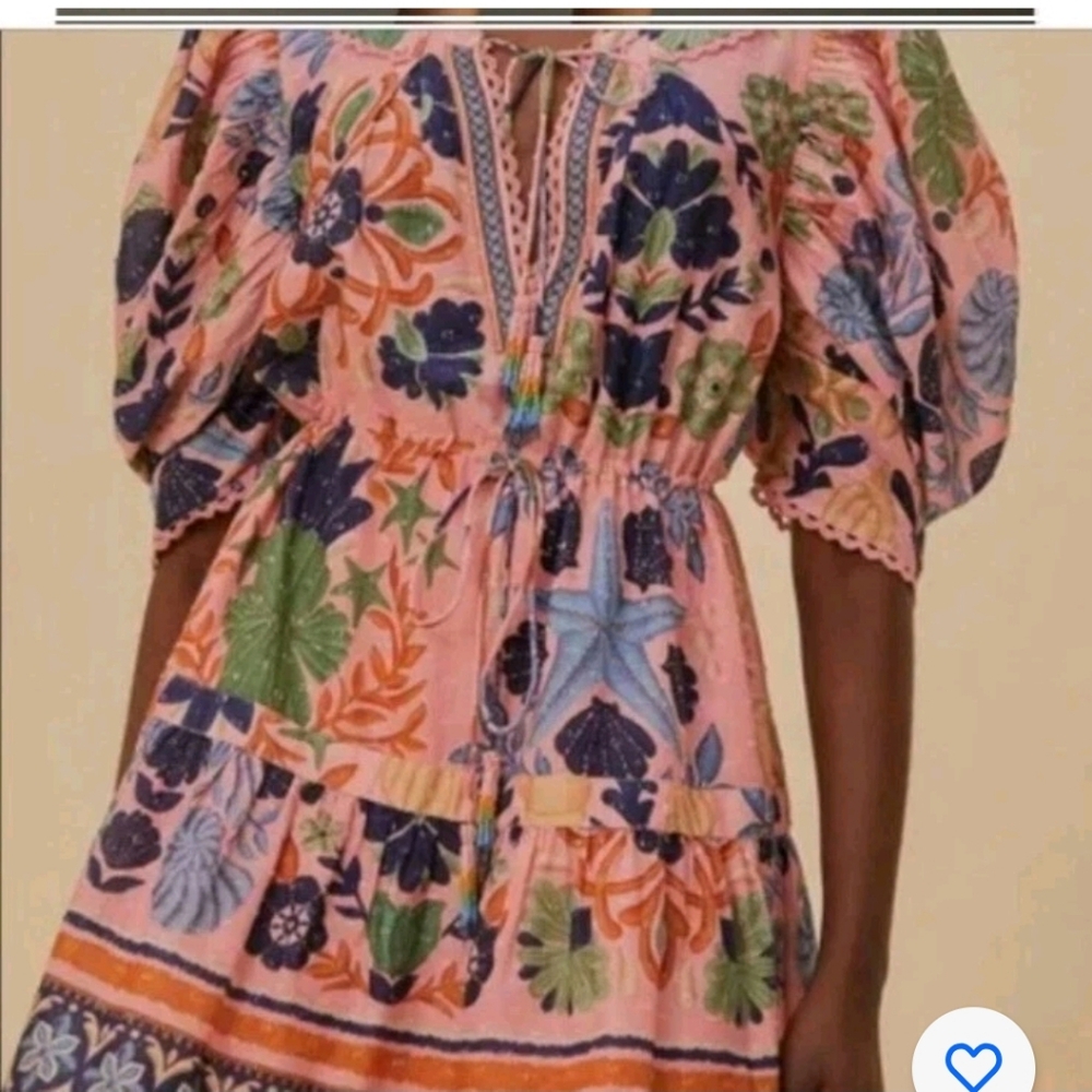Farm Rio Seashell Minidress - Picture 7 of 9